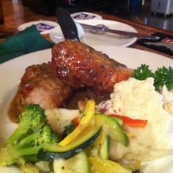 RiverHouse Restaurant - Stuffed pork loin