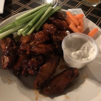 J Timothy's Taverne - Sweet Red chili wings twice fried and sauced, all I can say is; What an Experience! - American Near Me - Plainville, Connecticut
