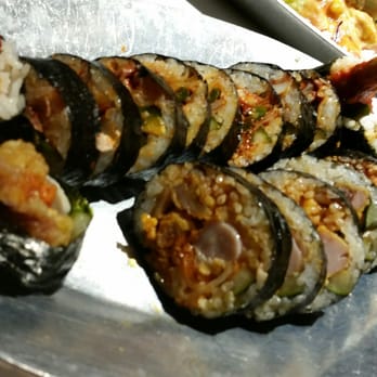 Dan Moo Ji - Spicy squid & chicken kimbap - Korean Near Me - Duluth, Georgia Dan Moo Ji - Spicy squid & chicken kimbap - Korean Near Me - Duluth, Georgia