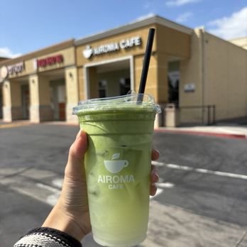 Airoma Cafe - Coconut Matcha - Coffee & Tea Near Me - Fountain Valley, California Airoma Cafe - Coconut Matcha - Coffee & Tea Near Me - Fountain Valley, California
