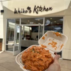 Waikele Kitchen - Spicy Tuna Bowl, easily over a pound of fish. Great taste, great value at $16.95. Must try!!