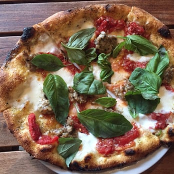 Industrial Eats - Fennel sausage pizza - Pizza Near Me - Buellton, California Industrial Eats - Fennel sausage pizza - Pizza Near Me - Buellton, California