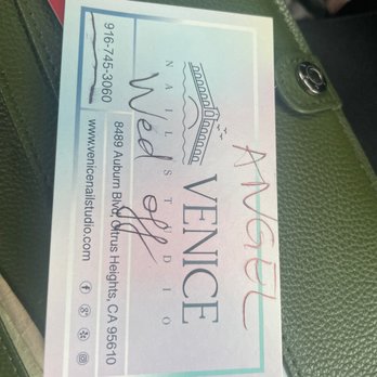 Venice Nail Studio - Venice nail bars card - Nail Salons Near Me - Citrus Heights, California Venice Nail Studio - Venice nail bars card - Nail Salons Near Me - Citrus Heights, California