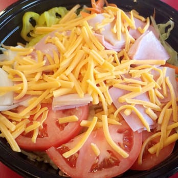 Wings 101 - Chef salad w/ turkey & Ham - Salad Near Me - Atlanta, Georgia Wings 101 - Chef salad w/ turkey & Ham - Salad Near Me - Atlanta, Georgia