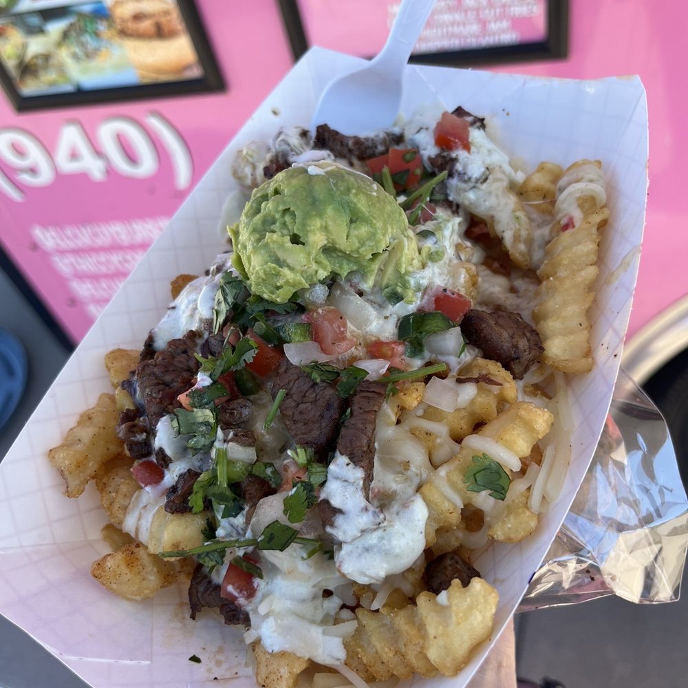 El Cucuy Burritos - Carne asada fries - Food Trucks Near Me - Denton, Texas
