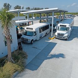 Port Parking Space - Free shuttle service with quick turn around times.