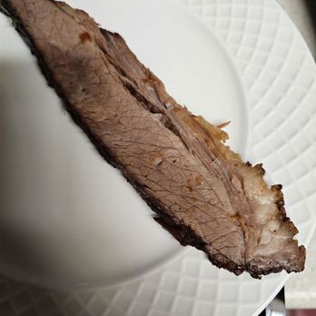 Lucille's Smokehouse Bar-B-Que - "Texas Style" brisket with no smoke ring, fat that isn't rendered, no moisture, and no flavor. - Barbeque Near Me - Rocklin, California Lucille's Smokehouse Bar-B-Que - "Texas Style" brisket with no smoke ring, fat that isn't rendered, no moisture, and no flavor. - Barbeque Near Me - Rocklin, California