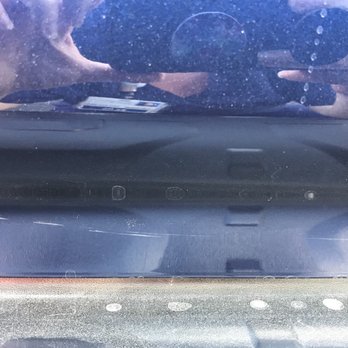 Caliber Collision - Just one of the scratches left on my car that they said they would buff out ... still looks visible to me!!! - Body Shops Near Me - Houston, Texas
