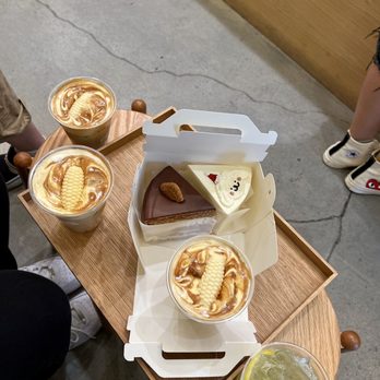 Harucake - soo soo latte green grape lime ade lotus mocha cake milk cream cake - Coffee & Tea Near Me - Los Angeles, California Harucake - soo soo latte green grape lime ade lotus mocha cake milk cream cake - Coffee & Tea Near Me - Los Angeles, California