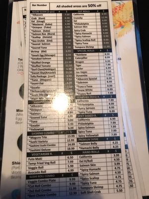 Menu photo 3 Ahi Sushi & Grill El Cajon, CA