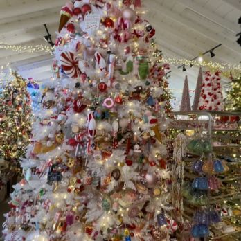 Orchard Nursery - Christmas tree full of ornaments for sale - Nurseries & Gardening Near Me - Lafayette, California