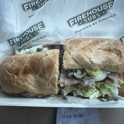 Firehouse Subs - Medium Firehouse Hero sub.