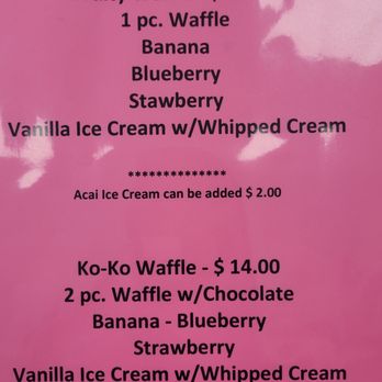 Da Ohana Kine Snack Shop - Menu pg 7 of 13, as of 5/3/25 - Waffles Near Me - Honolulu, Hawaii Da Ohana Kine Snack Shop - Menu pg 7 of 13, as of 5/3/25 - Waffles Near Me - Honolulu, Hawaii