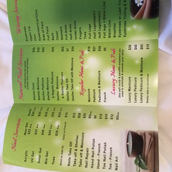 Cuties Nail - Price List 2017 - Nail Salons Near Me - Brampton, Ontario