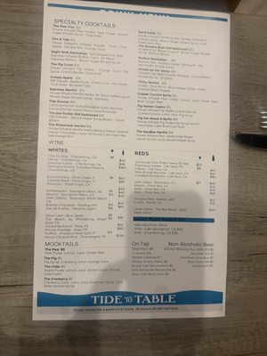 Menu photo 1 Tide to Table Ocean City, MD Menu photo 1 Tide to Table Ocean City, MD