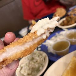 Huck's Catfish - If you want good fresh catfish, Hucks is The place! service is great and the food is delicious.  Well worth the