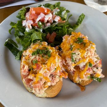 Buzz's - Open Hot Open Face Crab Sandwich - Steakhouses Near Me - Kailua, Hawaii