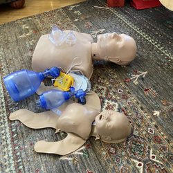 CERT - BLS training in my home.