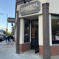Streetcar - Decent wine selection