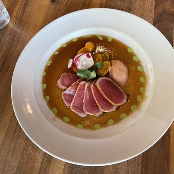 Yard House - Blackened Ahi Sashimi (5.5.23) - Vegetarian Near Me - Gaithersburg, Maryland Yard House - Blackened Ahi Sashimi (5.5.23) - Vegetarian Near Me - Gaithersburg, Maryland