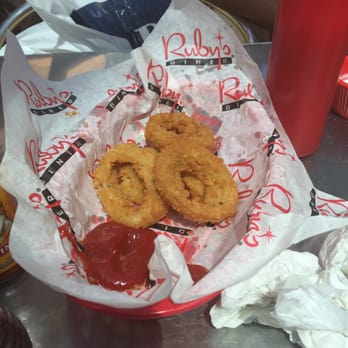 Ruby's Diner - I forgot to take pictures before we started eating . - Diners Near Me - Commerce, California