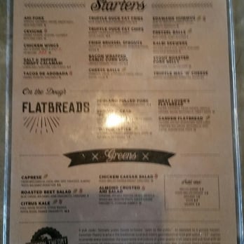 Common Theory - Side one of the food menu. - Gastropubs Near Me - San Diego, California Common Theory - Side one of the food menu. - Gastropubs Near Me - San Diego, California