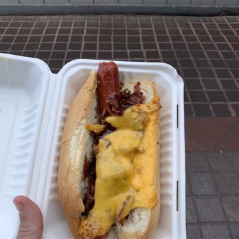 808 Deli - Bacon, Cheddar, BBQ Sauce Hot Dog - Delis Near Me - Kihei, Hawaii 808 Deli - Bacon, Cheddar, BBQ Sauce Hot Dog - Delis Near Me - Kihei, Hawaii