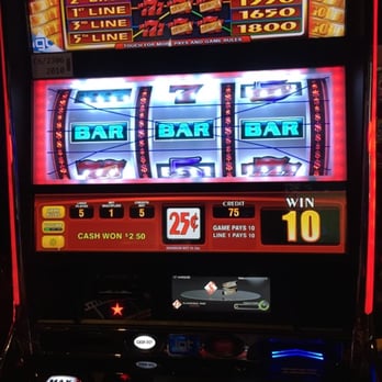 Plainridge Park Casino - 5 line quarter machine, touch screen on top shows more pay table detail. - Casinos Near Me - Plainville, Massachusetts Plainridge Park Casino - 5 line quarter machine, touch screen on top shows more pay table detail. - Casinos Near Me - Plainville, Massachusetts