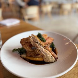 Pan Roasted 1/2 Chicken- skin so crispy