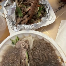 30. Mul-naengmyeon (칡물냉면) / Buckwheat Ice Noodle Soup 23. Suyuk (궁중 수육) / Boiled Beef 30. Mul-naengmyeon (칡물냉면) / Buckwheat Ice Noodle Soup 23. Suyuk (궁중 수육) / Boiled Beef