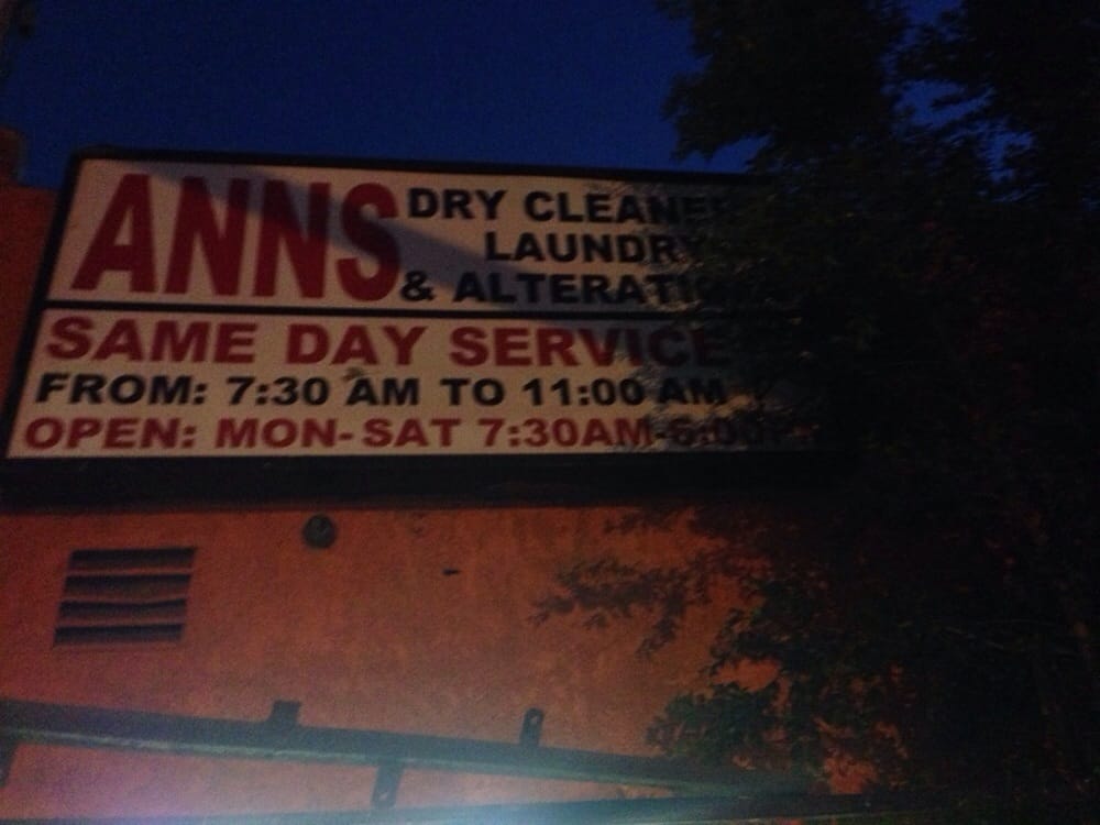 ANN’S TOP HAT CLEANERS Updated April 2024 12809 S Willowbrook Ave