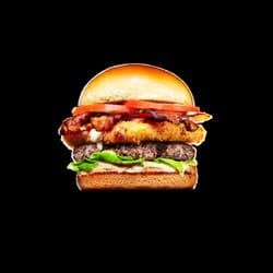 Bulldog Burger - Our FRESHMAN 15 burger!