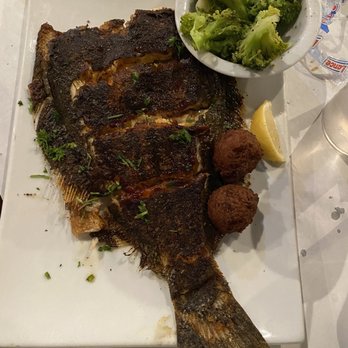 The Fish Market Restaurant - Grilled flounder with broccoli - Seafood Near Me - Hoover, Alabama The Fish Market Restaurant - Grilled flounder with broccoli - Seafood Near Me - Hoover, Alabama