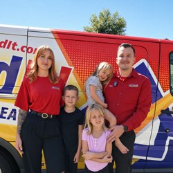 Aced It Cooling & Heating - Caleb the Owner with his Family