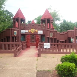 Entrance to Wooden Castle Playground Entrance to Wooden Castle Playground