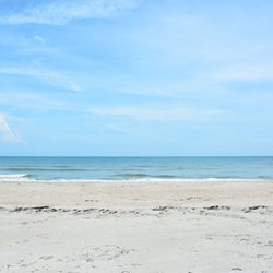 Plenty of beach to enjoy behind the resort