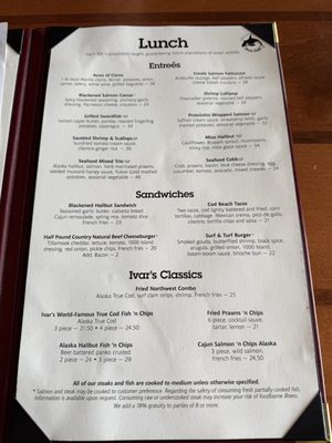 Menu photo 4 Ivar's Acres of Clams Seattle, WA
