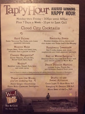 Menu photo 5 Wood n Tap Vernon, CT