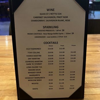 Silverlake Ramen - Wine and cocktails menu - Ramen Near Me - Atlanta, Georgia