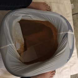 Holistic Balance Studio - Ionic foot bath. I was highly acidic - tons of metals on the last day of my 5 day sugar detox.