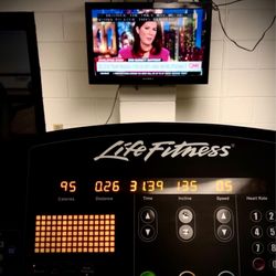 Evelyn Mount Northeast Community Center - I like to watch cable TV when I do the treadmill.