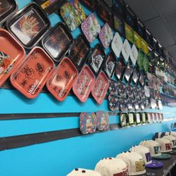 Vape Connection - The Tray wall and Hats!