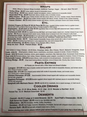 Menu photo 2 Berkshire Pizzeria Charlemont, MA Menu photo 2 Berkshire Pizzeria Charlemont, MA