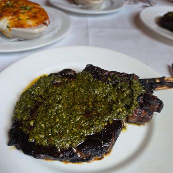 Old Original Bookbinders - Ancho crusted ribeye - Seafood Near Me - Richmond, Virginia