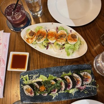COMMUNION Restaurant and Bar - Hood sushi and deviled eggs - Soup Near Me - Seattle, Washington