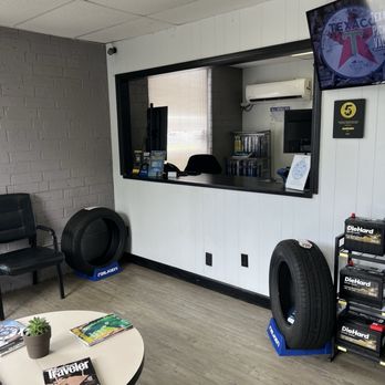 Meineke Car Care Center - The waiting room and front service desk - Tires Near Me - Monroe, North Carolina Meineke Car Care Center - The waiting room and front service desk - Tires Near Me - Monroe, North Carolina
