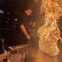 Umi's Japanese Steak House - Fire