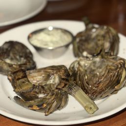 Fire-grilled Artichokes