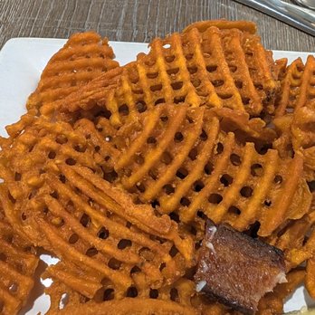 Sweet Cafe - Sweet potato waffle fries ($2 extra) - Breakfast & Brunch Near Me - Chicago, Illinois