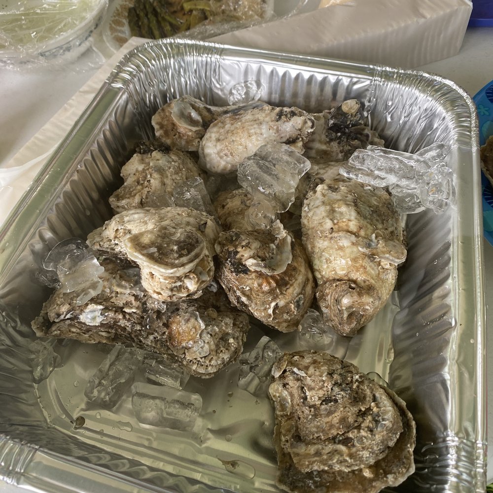 Sweet and briney oysters! Sweet and briney oysters!